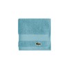Lacoste Heritage 100% Supima Cotton Wash Cloth, Celestial, 13" x