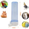 BPS BPS-15406 Large Parrot Rabbit Cage Feeder Large Length 12.5