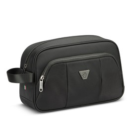 RONCATO City 3.0 Toiletry Bag for Travel Toiletry Bag for Women and Men, Toiletry Bag with Zipper, Size 18 x 28 x 10 cm, black