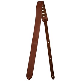 [KIWAYA] STP-BR Genuine Leather Ukulele Strap, Brown (End Pin Type/With Pin)