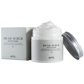 &OWL Head Scrub, Scalp Care, Scalp Cleansing, Special Care, Women, Men, Unisex, Made in Japan, White Rose, 7.1 oz (200 g)
