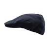 WALKER AND HAWKES Unisex Moleskin Cotton Flat Cap - Waterproof,