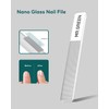 MR.GREEN Brillo de uñas de cristal, limas de uñas de