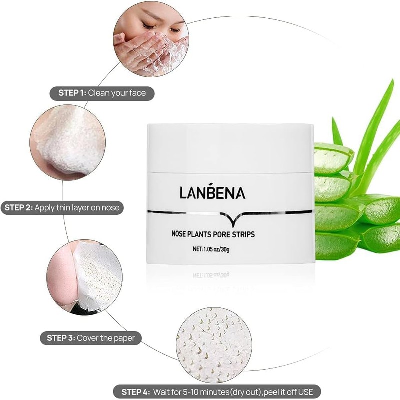 LANBENA Blackhead Remover, LANBENA Black Heads Remover from Face Black