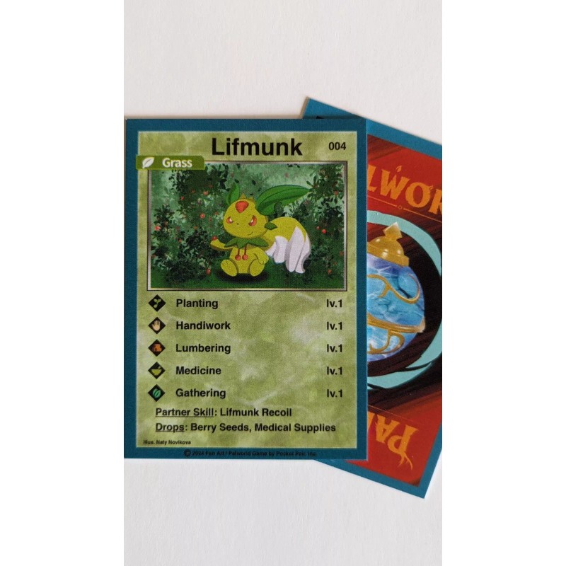 Palworld Trading Cards, Fan Art 6-Pack (2024)