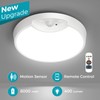 Rechargeable Motion Sensor Light with Remote Wireless Ceiling Light Battery