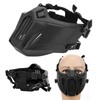Tactic Half Face Guard Breathable Military Protection Equipment for CS