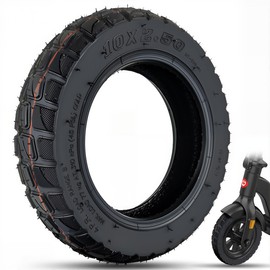 GLDYTIMES 10x2.50 Off Road Outer Tire, Only Fit for 6 inch Rim Hub, Fit for 6" Rim Smart Self Balancing Hoverborad, for Kugoo M4/ M4 Pro, Inokim Quick 4 Electric Scooter