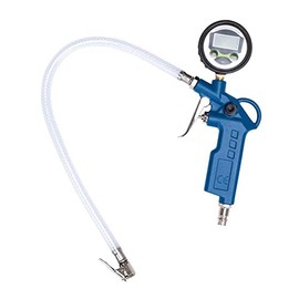 Scheppach Tyre Inflator Gauge with Digital Display Compressor Accessories Tyre Inflator Gun