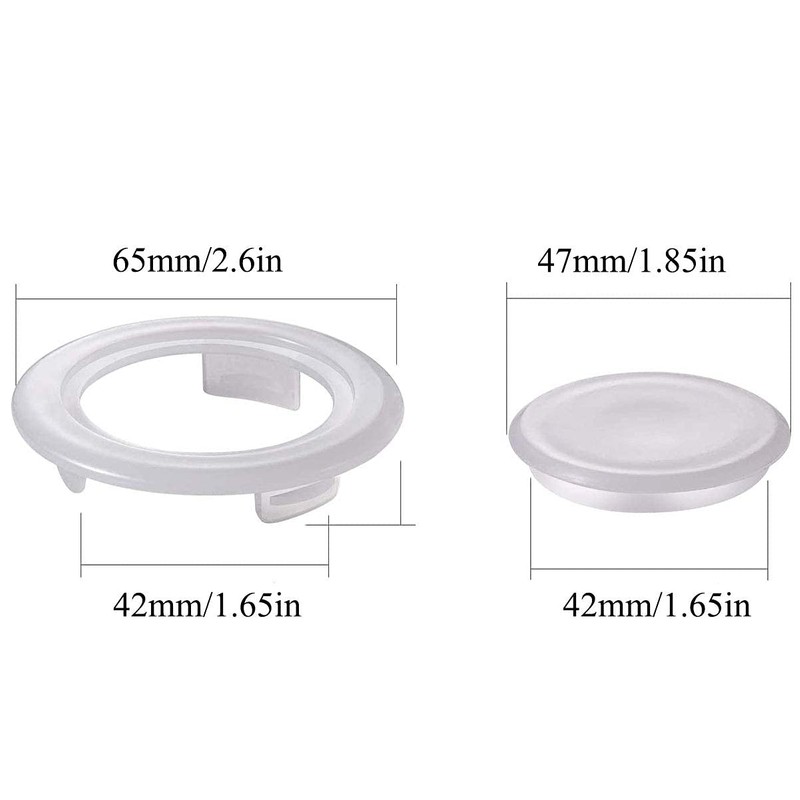 PZRT 2 Set 2 Inch Patio Table Umbrella Hole Ring