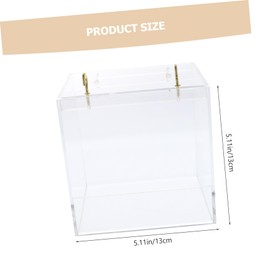 SUPVOX Little Bird Shower Cube Parrot Hanging Bath Tub Bathing Container Bird Bath for Cage Bird Bath Tub Bird Cage Accessories Safe Stylish Easy to Clean for Parrots Sparrows