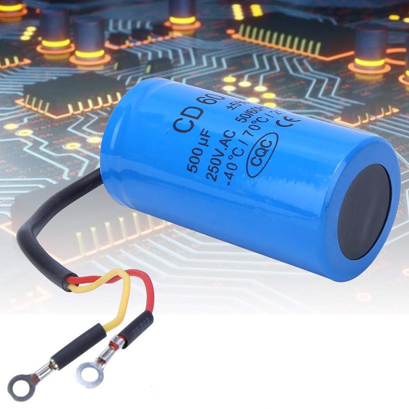 CD60 250VAC 500uf Start Capacitor -40°C/70°C/21 Explosion-Proof Capacitor
