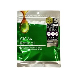 10 sheet masks cica & retinol