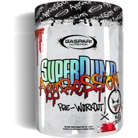 Gaspari Nutrition SuperPump Aggression Pre-Workout: Energy, Focus, Endurance and Recovery, with Creatine and Caffeine (25 Servings, Blood Orange)
