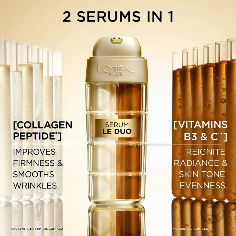 L'oreal Paris New Age Perfect Serum Le Duo, 30 Ml.