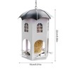 Metal Bird Feeder,Metal Finch Feeder Waterproof - Weatherproof Feeding Station,