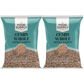 Cumin Seeds 2x100g, Whole Cumin, Jeera Seeds - Finest Premium Quality | 100% All Natural | No additives or preservatives