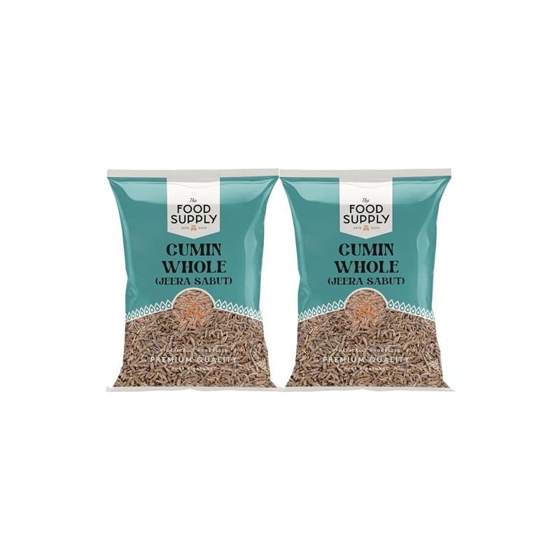 Cumin Seeds 2x100g, Whole Cumin, Jeera Seeds - Finest Premium