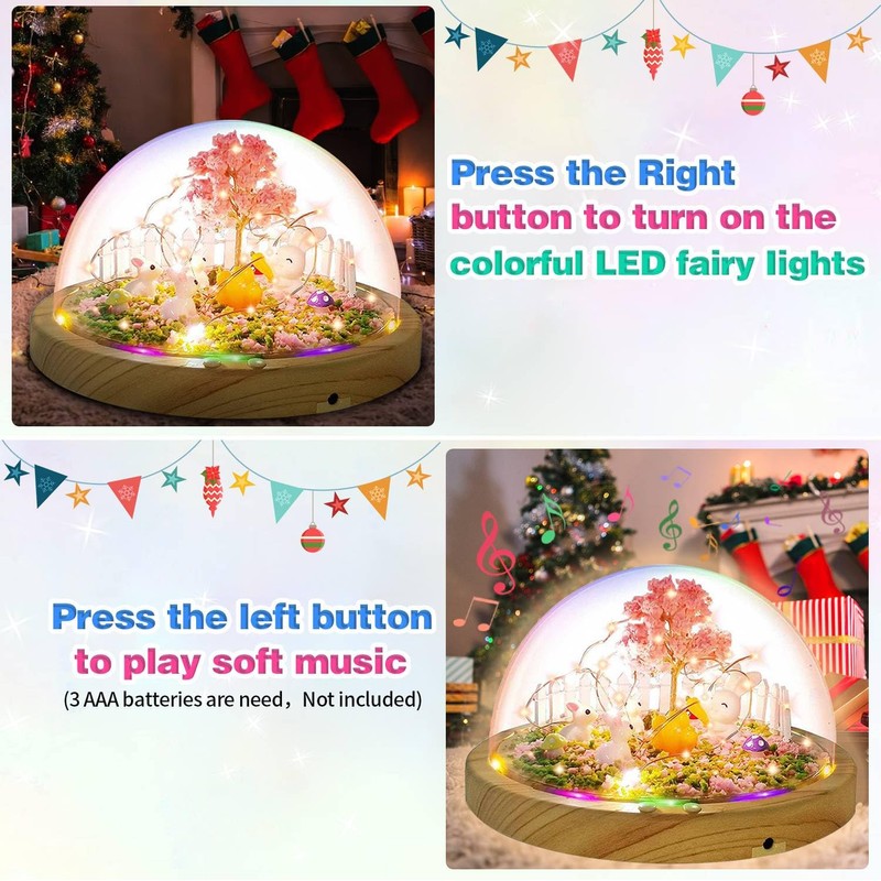 Make Your Own Night Light Bunny with Music, DIY Edition