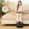 LINGTENG Foot Massager with Heat, Shiatsu Foot Massager