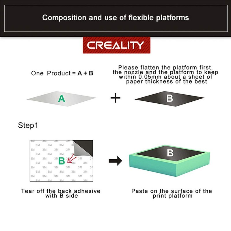 Sovol Creality Ender 3 Print Bed Flexible Magnetic Platform 235