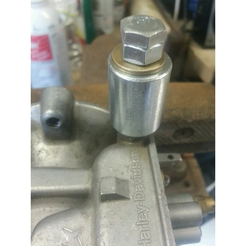 Aftermarket Fuel Inlet Fitting FIX KIT Keihin CV Carb Harley-Davidso