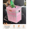 Pritent Pritent Car Trash Can with Lid, Cute Leakproof Car