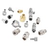 15PCS Airbrush Adapter Set Stainless Steel Airbrush Quick Release Disconnect