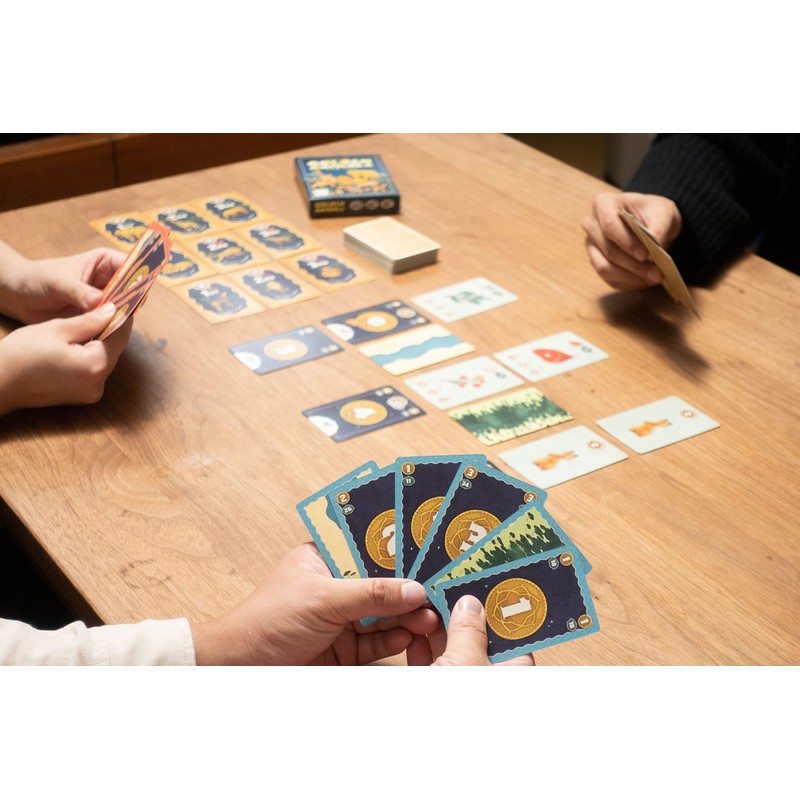 JELLYJELLYGAMES Golden Animals 2-4 Player Card Game Competition
