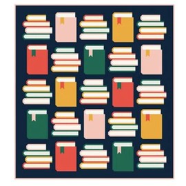 Pen and Paper Patterns Book Nook Quilt Pattern, Multiple
