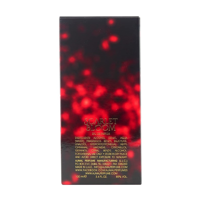 Scarlet Bloom by Ajmal for Women - 3.4 oz EDP