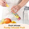 64 oz Fruit Water Infuser Pitcher, Heavy Duty Wide Mouth