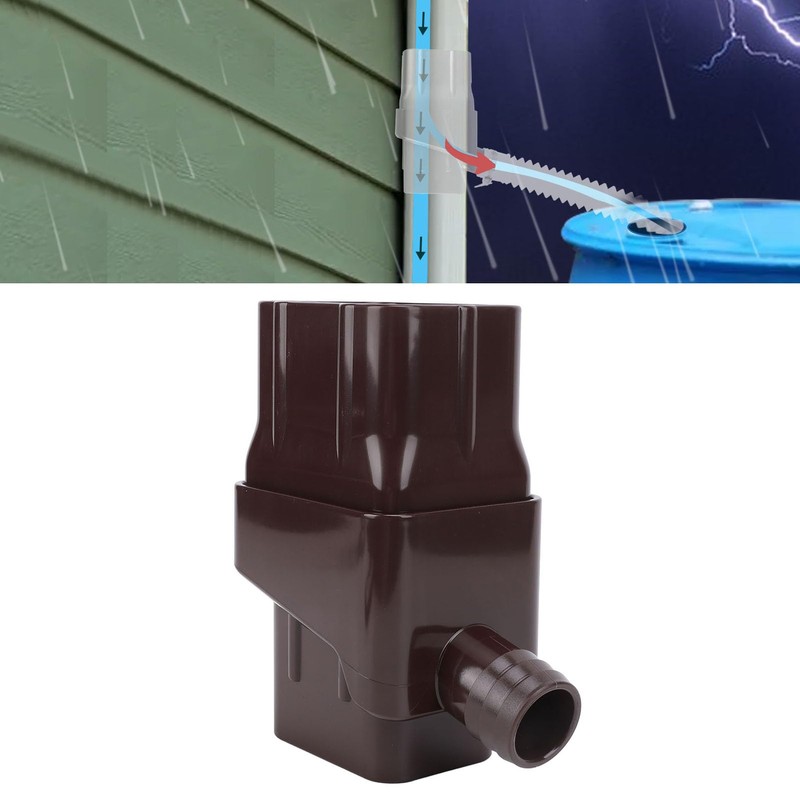 Rainwater Collection System, Efficient Diverter Kit for Roof Rain, Plant