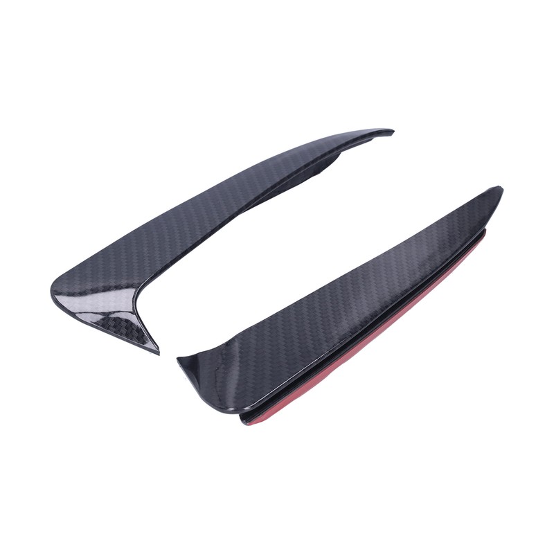 2pcs Rear Bumper Spoiler Side Canard Left Right Fit for
