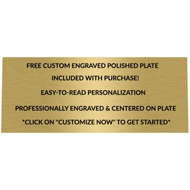 Custom Santa Christmas Trophy, Free Engraving & Plate Included, 11 1/2 Inch Tall