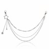 HJZHII Star Pants Chain, Hip Hop Goth Punk Pocket Chains
