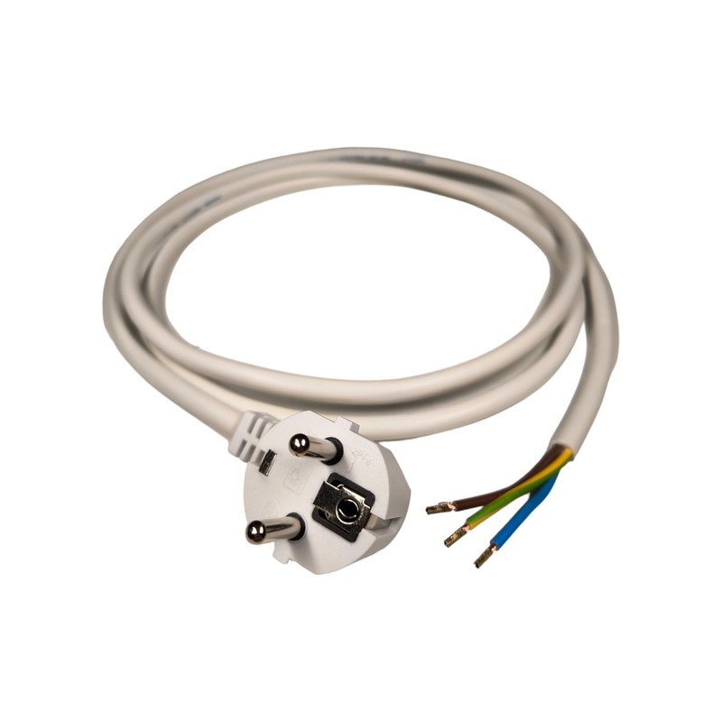 Cable with Plug and Ferrules, Plug 230 V, 16 A,