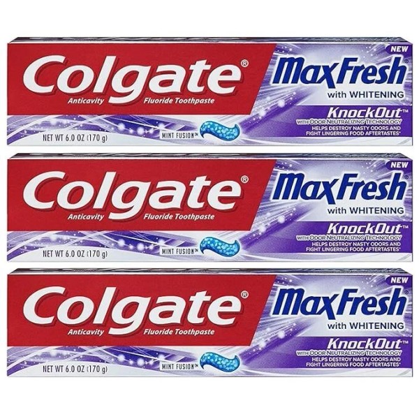 Colgate Max Fresh Toothpaste – KnockOut – With Odor Neutralizing