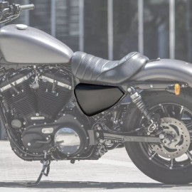 TCMT Matte Black Left Battery Side Cover Fit For Harley Sportster 1200 883 2014-2022