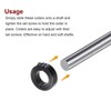 sourcing map Shaft Collar for 1" Rod 1-3/4" OD 1/2"