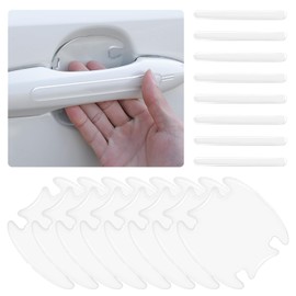16PCS Car Door Handle Protector,Car Door Handle Scratch Protector for Anti-Collision Car Handle Protector for Car Decor,Practical Car Accessories Exterior Car Door Handle Cover (Transparent)
