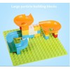 TINGLAND 6 Large Building Plates Compatible with Duplo, Green Blue