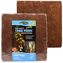 Fernwood Tree Fern Orchid Mounting Board- Soft, Durable, and Fibrous | Natural and Sustainable | for Orchids and Other Epiphytes | 2 Pack (Large 12x12x1)