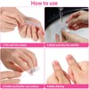 Mudder 4 Pack Glass Nail File Shiner Files Kit Crystal
