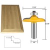 TAIWAIN Router Bit Set 4PCS 1/4 Inch Shank Door&Drawer Front