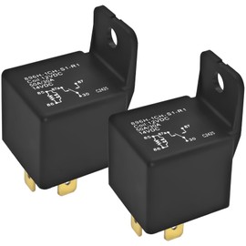 896H-1CH-S1-R1 12VDC 50/30A, Replaces 31506-79B SPDT Automotive Power Relay 896H-1CH-D1 (Pack of 2) - Mini ISO 5-Pin Socket Terminal Relay