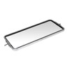 Stainless Steel Mirror, 7 x 16 inches, West Cost Style.