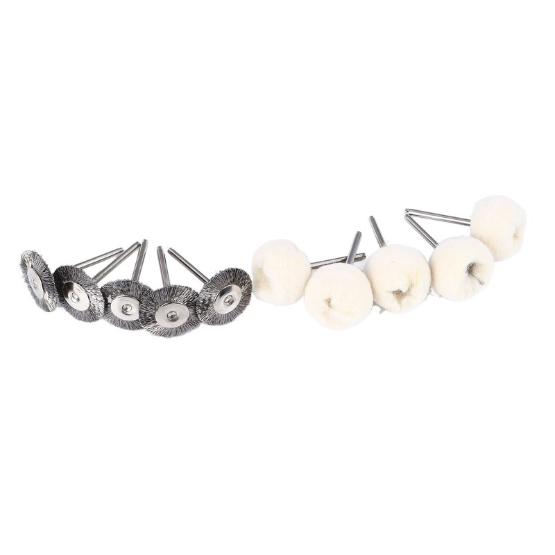 30Pcs Polishing Buffing Wheel Kit Metal Rust Removal with 0.4cm
