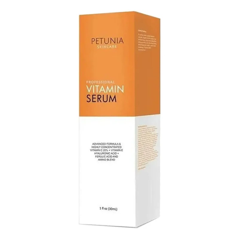 Sérum Vitamin C Serum Petunia Skincare Dia Noite Para Pele