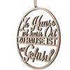 Spruchreif Premium quality 100% emotional, decorative loop, wooden decorative hanger,